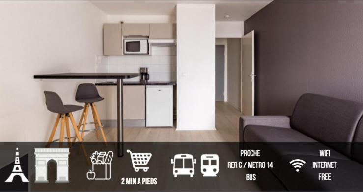 MyAppart Ivry sur Seine / Bercy Exterior foto